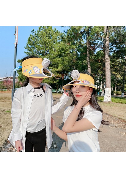 Yeni Yaz Güneş Kremi Fan Şapka Büyük Kenar Güneşlik Şapka (Yurt Dışından) modelleri
