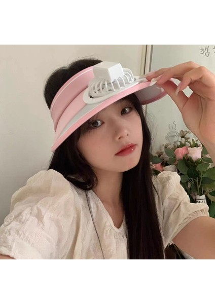 Fan Şapka Yaz Uv Güneş Şapkası Açık Sürme Boş Silindir Şapka Tüm Maç Yüz Güneş Koruyucu Şapka Kore Versiyonu (Yurt Dışından) modelleri