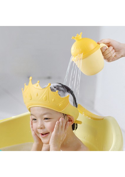 Çocuk Duş Başlığı Bebek Yıkama Saç Fırçası Bardak Çocuk Saç Yıkama Seti (Yurt Dışından) modelleri