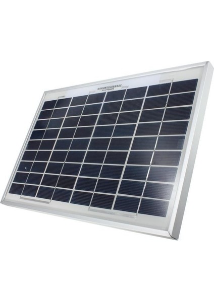 Güneş Paneli 10 W Poli Kristal 28X35X17 cm 12 Volt
