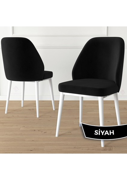 Concept Tura Serisi 6 Adet Mutfak Sandalyesi Metal Beyaz Ayaklı 1. Sınıf Babyface Kumaş fiyatları