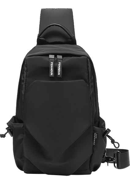 CXS-7102 Göğüs Çantası, Boyutu: 30 x 20 x 9 cm (Siyah) (Yurt Dışından)