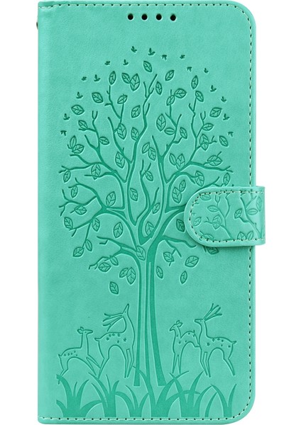 Xiaomi Redmi 9t / 9 Power Green Için Deri Kılıf (Yurt Dışından)