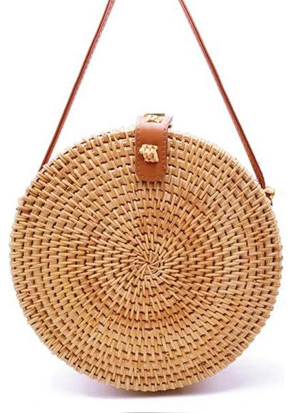 Bayanlar Retro Yapımı Rattan Çapraz Çanta (Yurt Dışından) modelleri