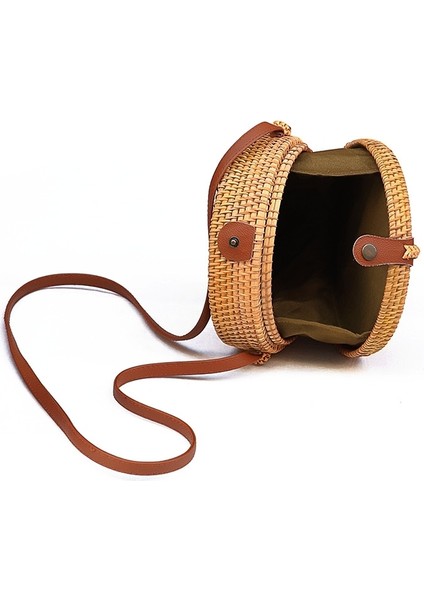 Bayanlar Retro Yapımı Rattan Çapraz Çanta (Yurt Dışından) indirimleri