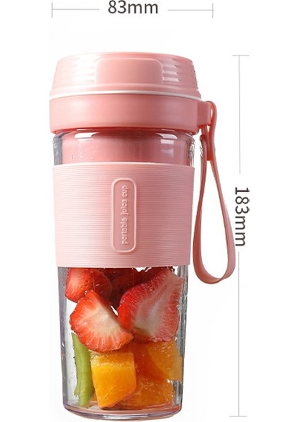 FS1300 Mını Juıcer Kiraz Çiçeği Dört Bıçak (Yurt Dışından)