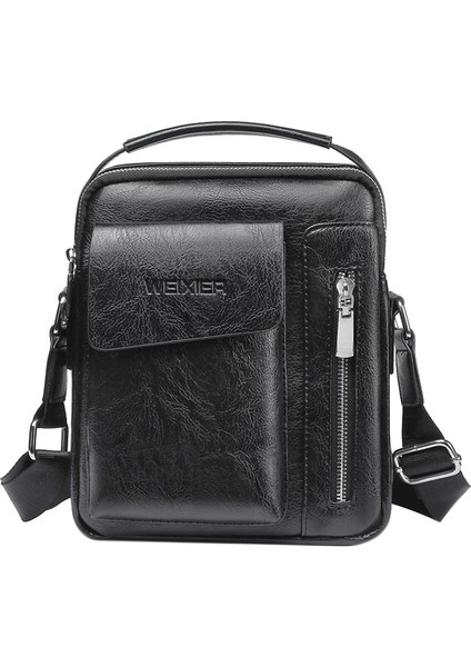 Erkekler Çapraz Çanta (Black) (Yurt Dışından)