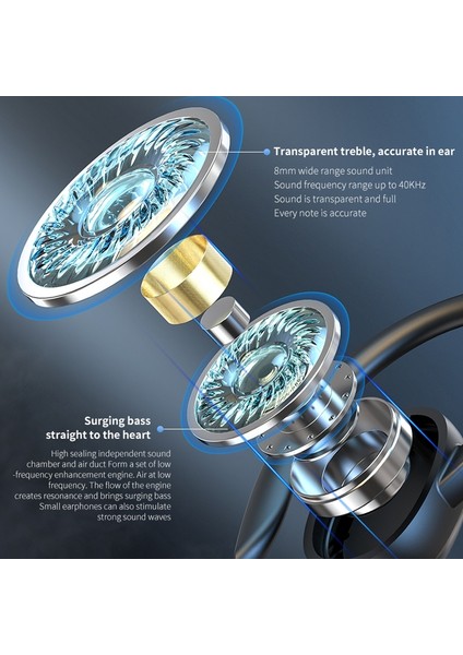 Bluetooth Kablosuz Kulaklık - Siyah (Yurt Dışından)