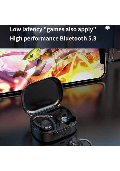 Bluetooth Kablosuz Kulaklık - Siyah (Yurt Dışından)