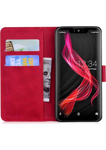 Keskin Aquos Sıfır Kırmızı Için Cilt Fe Kılıfı (Yurt Dışından) fırsatları