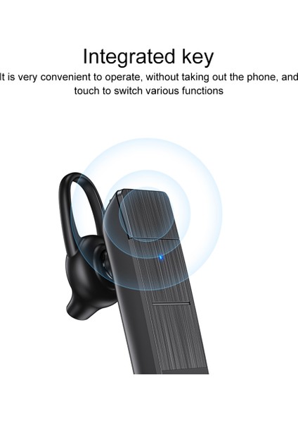Bluetooth Kablosuz Kulaklık - Siyah (Yurt Dışından)