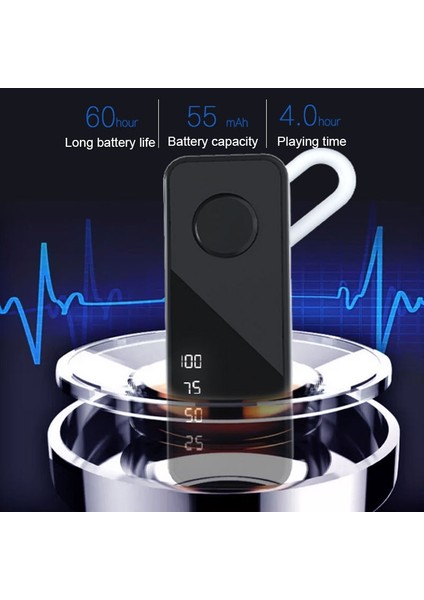Bluetooth Kablosuz Kulaklık - Beyaz (Yurt Dışından)