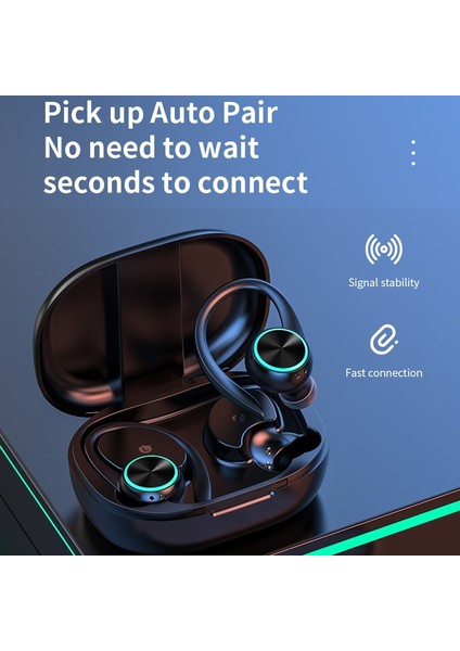 Bluetooth Kablosuz Kulaklık - Siyah (Yurt Dışından)