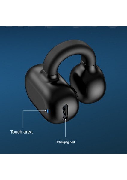 Bluetooth Kablosuz Kulaklık - Siyah (Yurt Dışından)