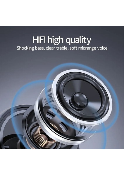 Bluetooth Kablosuz Kulaklık - Siyah (Yurt Dışından)