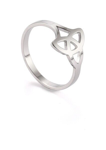 Viking Irlanda Knot Düğüm Gümüş Yüzük