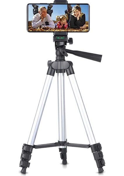 Alüminyum Tripod Tutucu Kendinden Çantalı 102 cm Tripod