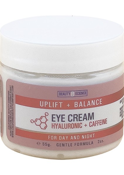 Beauty Science Hyaluronic + Caffeine Göz Kremi 59ML