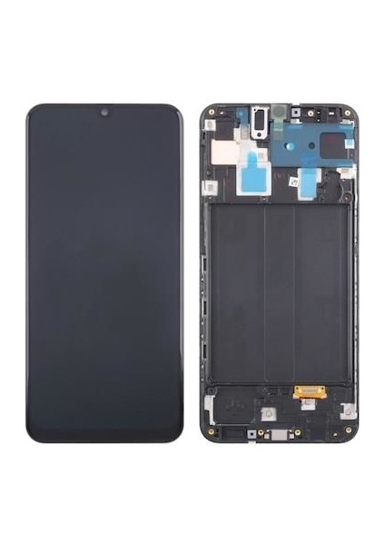 Telefon Ekranı Samsung A30 Revize Çıtalı Orginal Tam Ekran