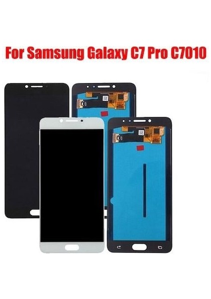 Telefon Ekranı Samsung C7 Pro C7010 Servis Orjinali