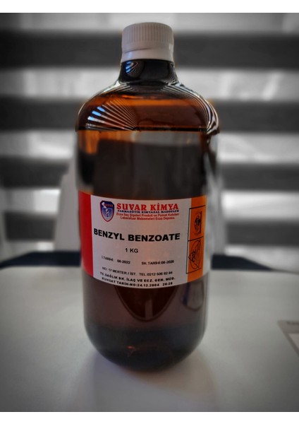 Suvar Kimya Benzil Benzoat 1 kg