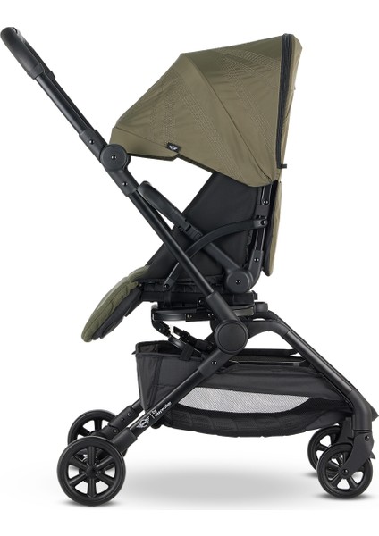 Mini By Easywalker Buggy Turn Kabin Boy 360 Derece Dönen Tek Tuşla Otomatik Katlanan Travel Sistem Bebek Arabası