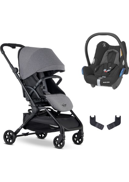 Mini By Easywalker Buggy Turn Kabin Boy 360 Derece Dönen Tek Tuşla Otomatik Katlanan Travel Sistem Bebek Arabası