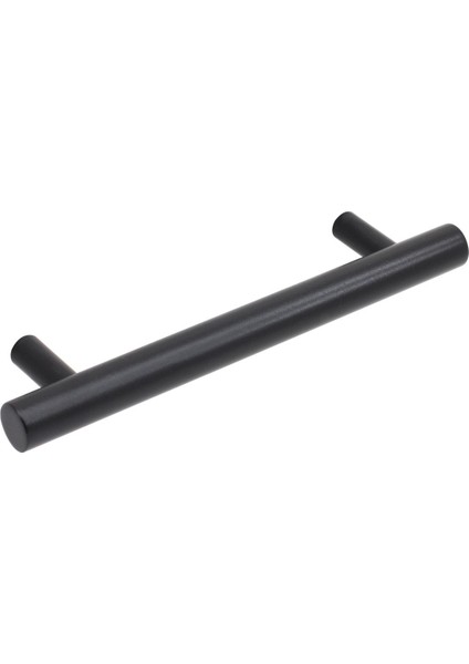 Mobilya Dolap Kapak Çekmece Kulpu Mat Siyah Metal 128 mm fırsatları