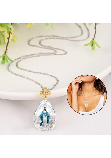 Kristal Kolye Elegant Ladies Kolye Eşleri (Yurt Dışından) modelleri