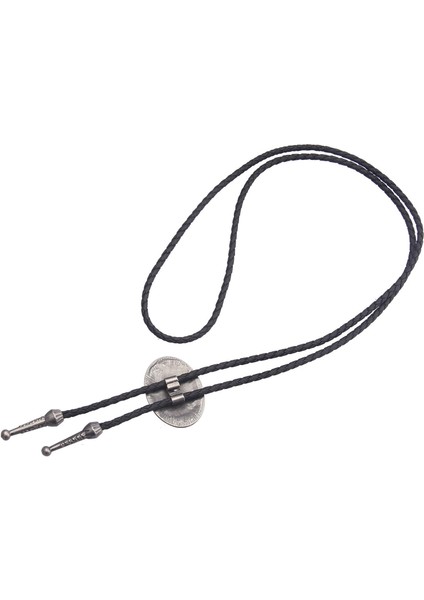 Bolo Tie Oval Kolyeleri Halat Zinciri Kostüm Aksesuarları Parti Argent (Yurt Dışından) fiyatları