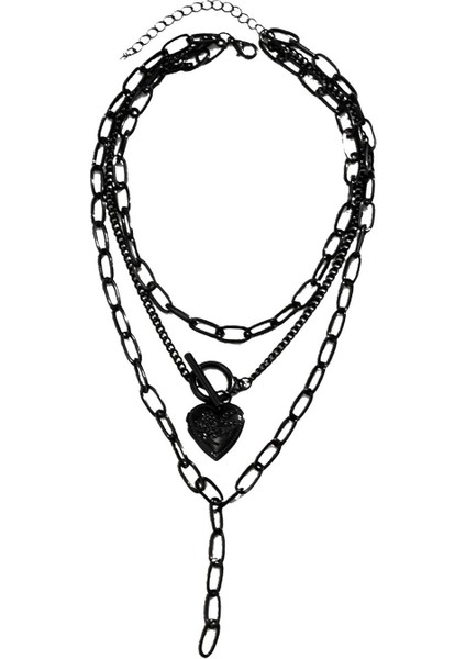 Katmanlı Kolye Katmanlama Anne Kalp Için Bağlantı Zinciri Kolye (Yurt Dışından) indirimleri