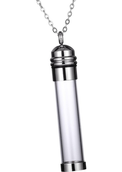 Kremasyon Urn Kolye Parfüm Sahibi Minimalist Açılabilir Yas (Yurt Dışından)