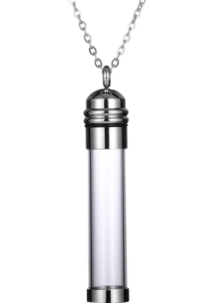 Kremasyon Urn Kolye Parfüm Sahibi Minimalist Açılabilir Yas (Yurt Dışından)