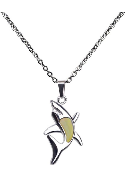 Ruh Hali Köpekbalığı Kolye Moda Takı Unisex (Yurt Dışından) fırsatları