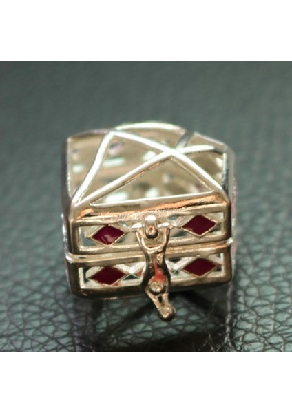 Içiır Molken Kolye Şekli Için Rhombus Charm Dıy Mücevher 2 (Yurt Dışından)