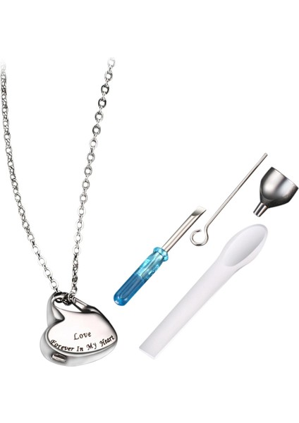 Kalp Kremasyon Urn Kolye Paslanmazşlar Içinşk Mektupları (Yurt Dışından)