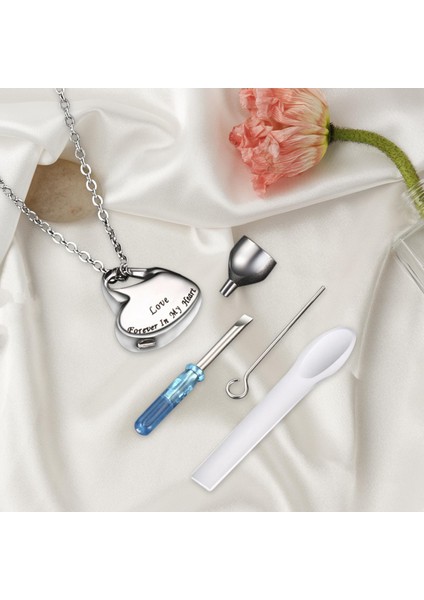 Kalp Kremasyon Urn Kolye Paslanmazşlar Içinşk Mektupları (Yurt Dışından) modelleri