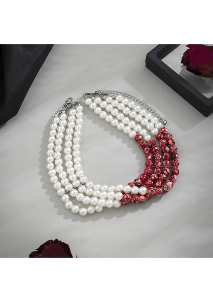 Gotik Tarzı Kolye Parti Cadılar Bayramı Stili Için Ayarlanabilir Zarif Moda B (Yurt Dışından)
