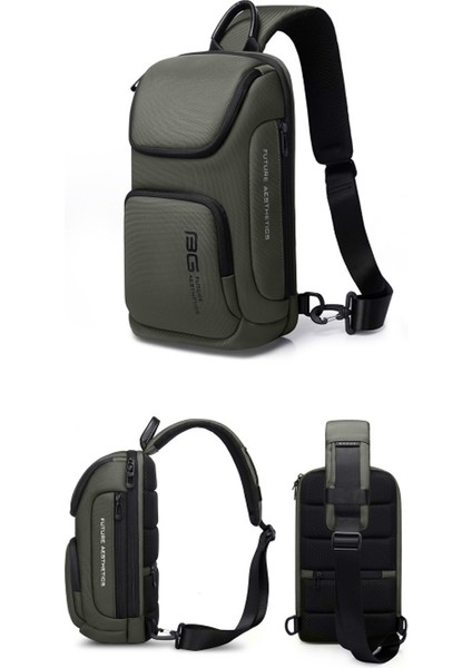 Bange Erkekler Iş Işık Performansı Crossbody Çanta (Yeşil) (Yurt Dışından) fiyatları