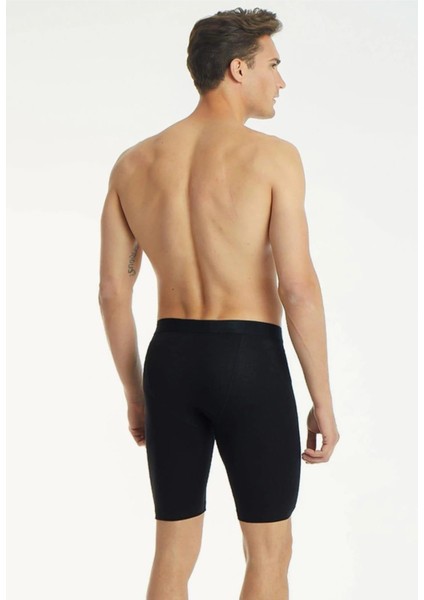 1253 Erkek Elastan Likralı Uzun Boxer 3 Adet fiyatları