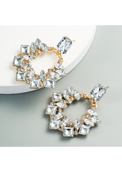 2 Pairs Abartılı Geometrik Küper (White) (Yurt Dışından) fiyatları