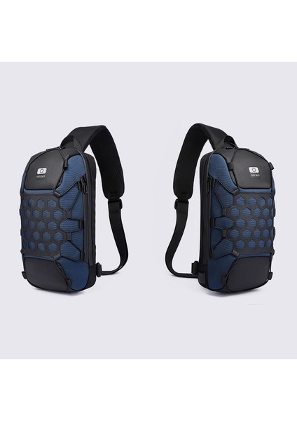 Ozuk 9358 Men Anti-Theft Shoulder Messenger Bag (Dark Blue) (Yurt Dışından) modelleri