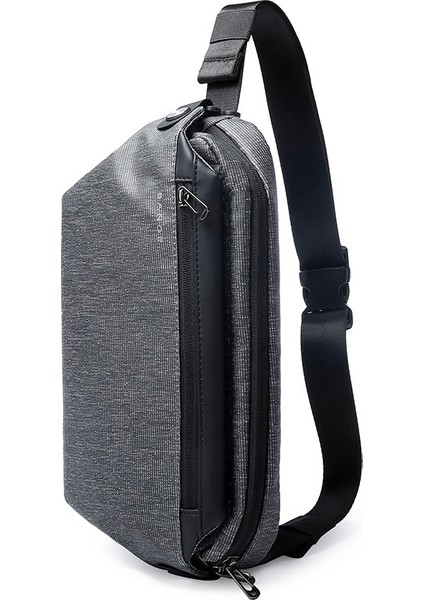 Bange BG-7532 Men Waterproof Crossbody Chest Bag (Grey) (Yurt Dışından)