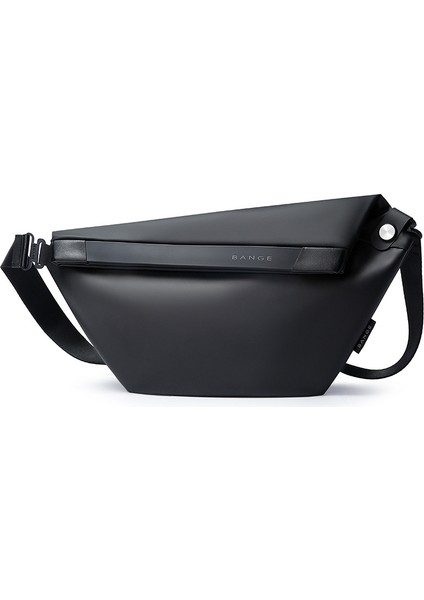 Bange BG-7396 Men Light Thin Waterproof Crossbody Chest Bag (Black) (Yurt Dışından)