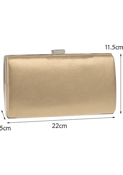 Ladies Fashion Banquet Small Party Bag (Gold) (Yurt Dışından)