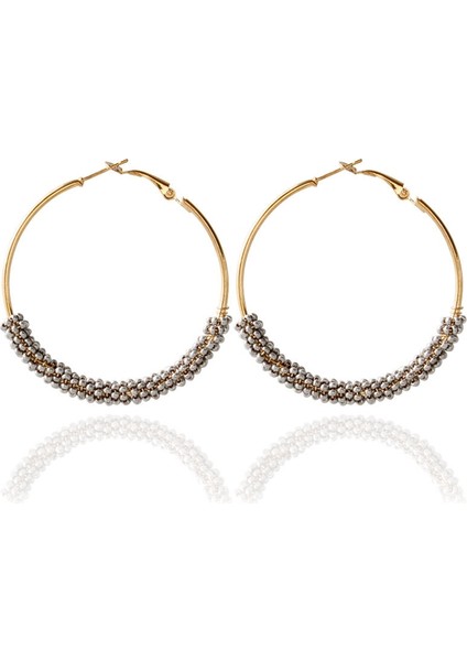 Vintage Boncuk Boho Küpe Bildirimi Takı (Silver) (Yurt Dışından) modelleri