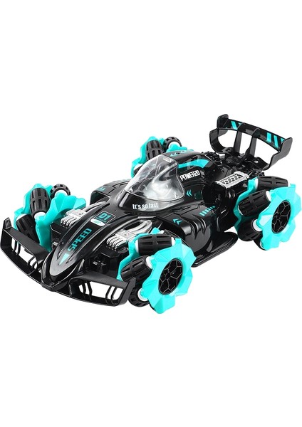 Drift Stunt Hafif Müzik Yarışı Oyuncak (F1 Blue) (Yurt Dışından)