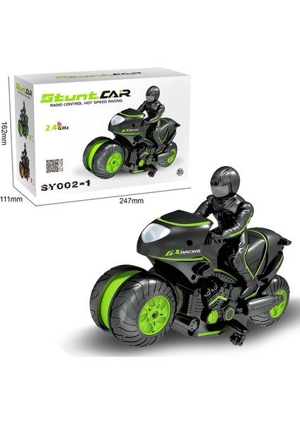 2.4g Uzaktan Kumanda Motosiklet (Black Green) (Yurt Dışından) fiyatları