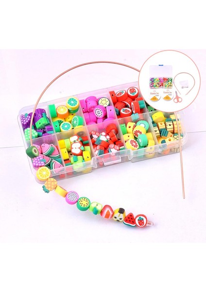 150PCS Meyve Boncukları 10MM Dıy Takı Yapımı Içinşek Boncuklar Küpe (Yurt Dışından) modelleri