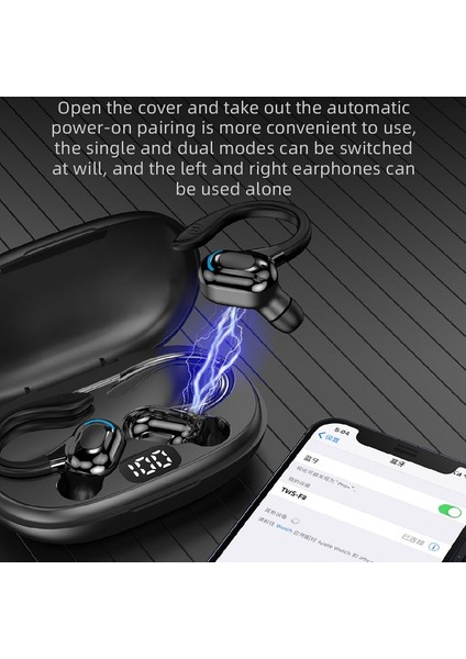 Bluetooth Kablosuz Kulaklık - Yeşil (Yurt Dışından)